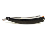 Alex Jacques Custom 7/8" Straight Razor With Twill Weave Carbon Fiber Scales