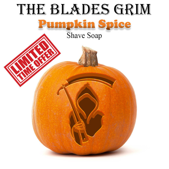 The Blades Grim Pumpkin Spice Luxury Shaving Soap